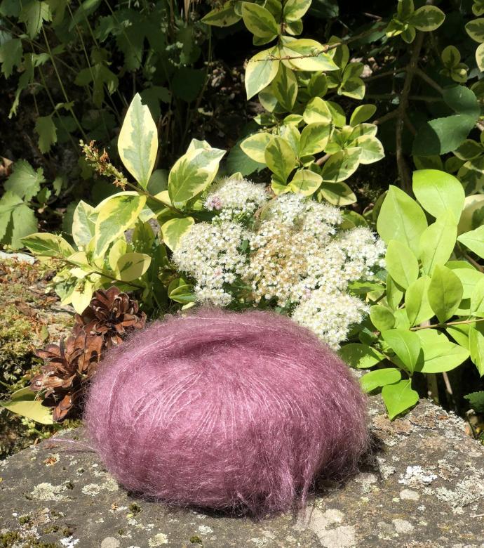 Pelote Mohair et Soie Primadonna