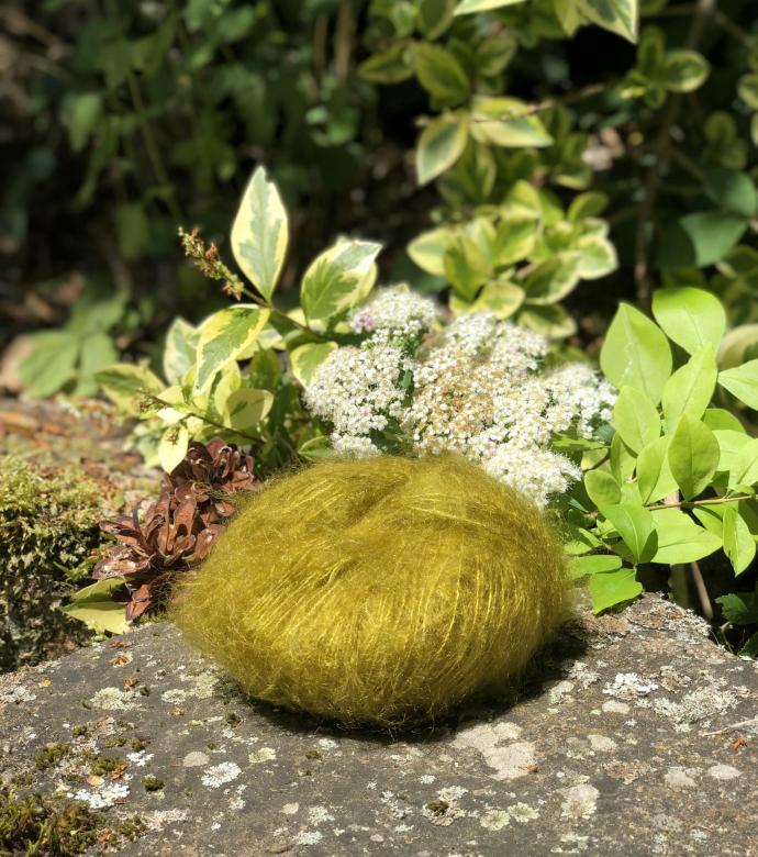 Pelote Mohair et Soie Primadonna