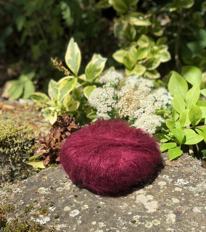 Pelote Mohair et Soie Primadonna