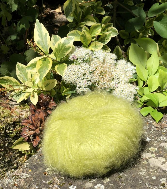 Pelote Mohair et Soie Primadonna