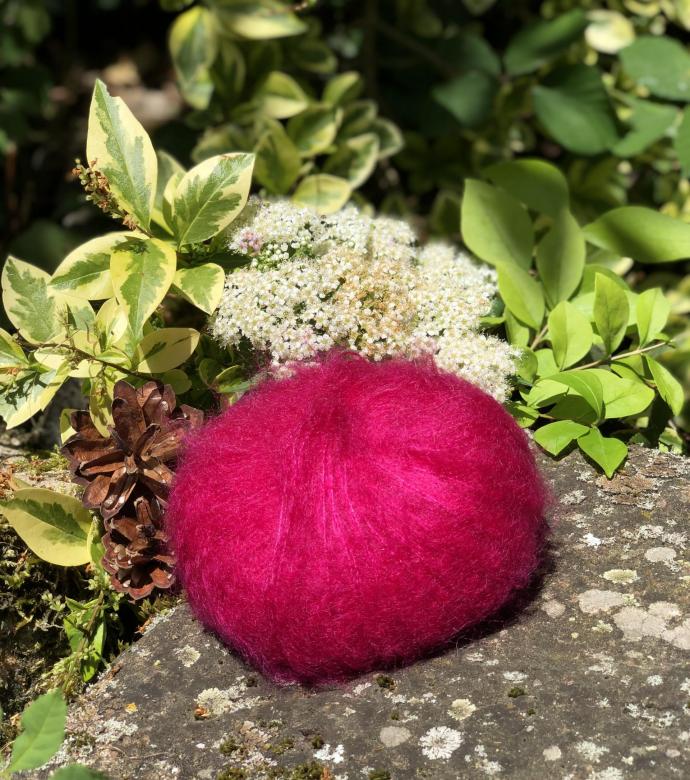 Pelote Mohair et Soie Primadonna