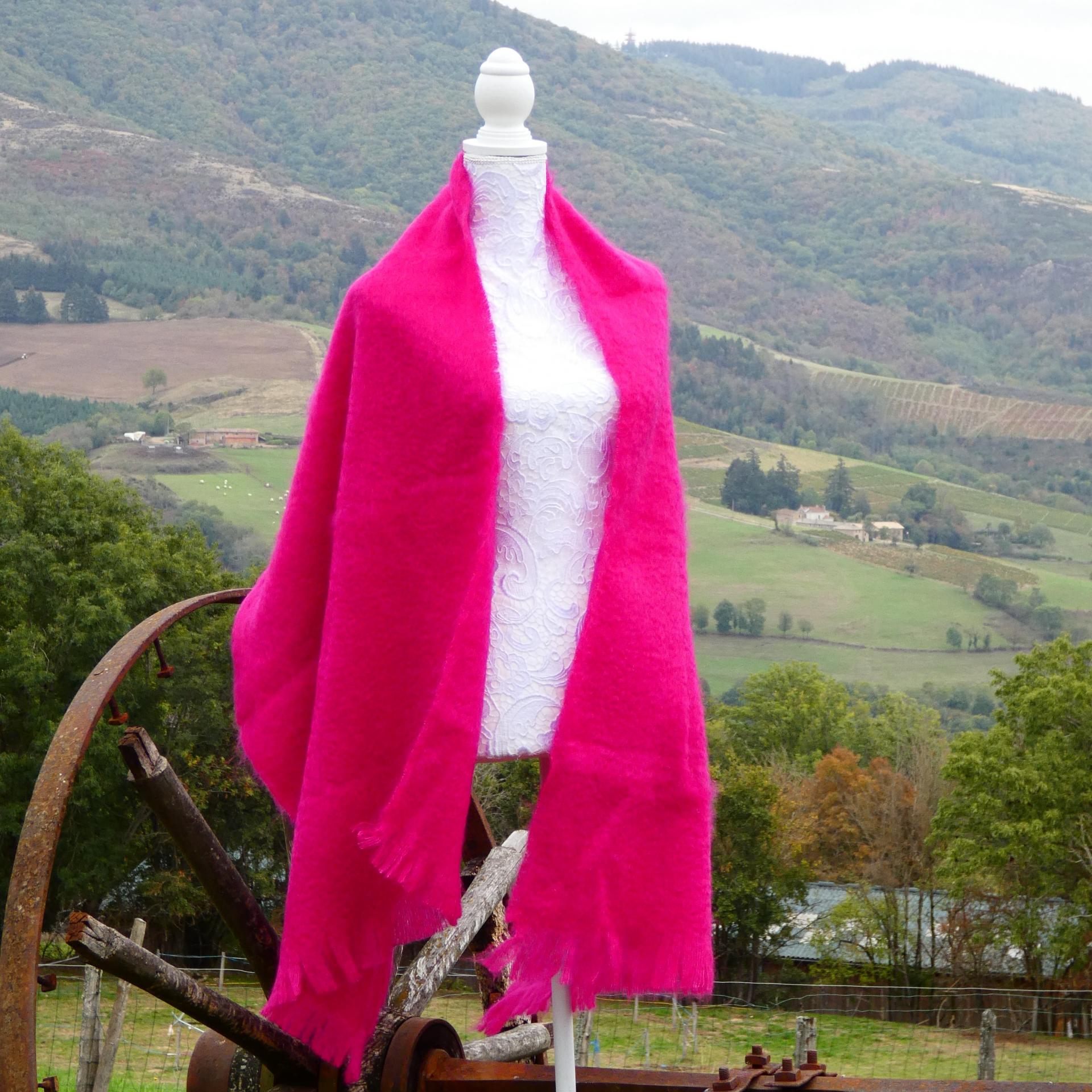 Etole Mohair fuchsia