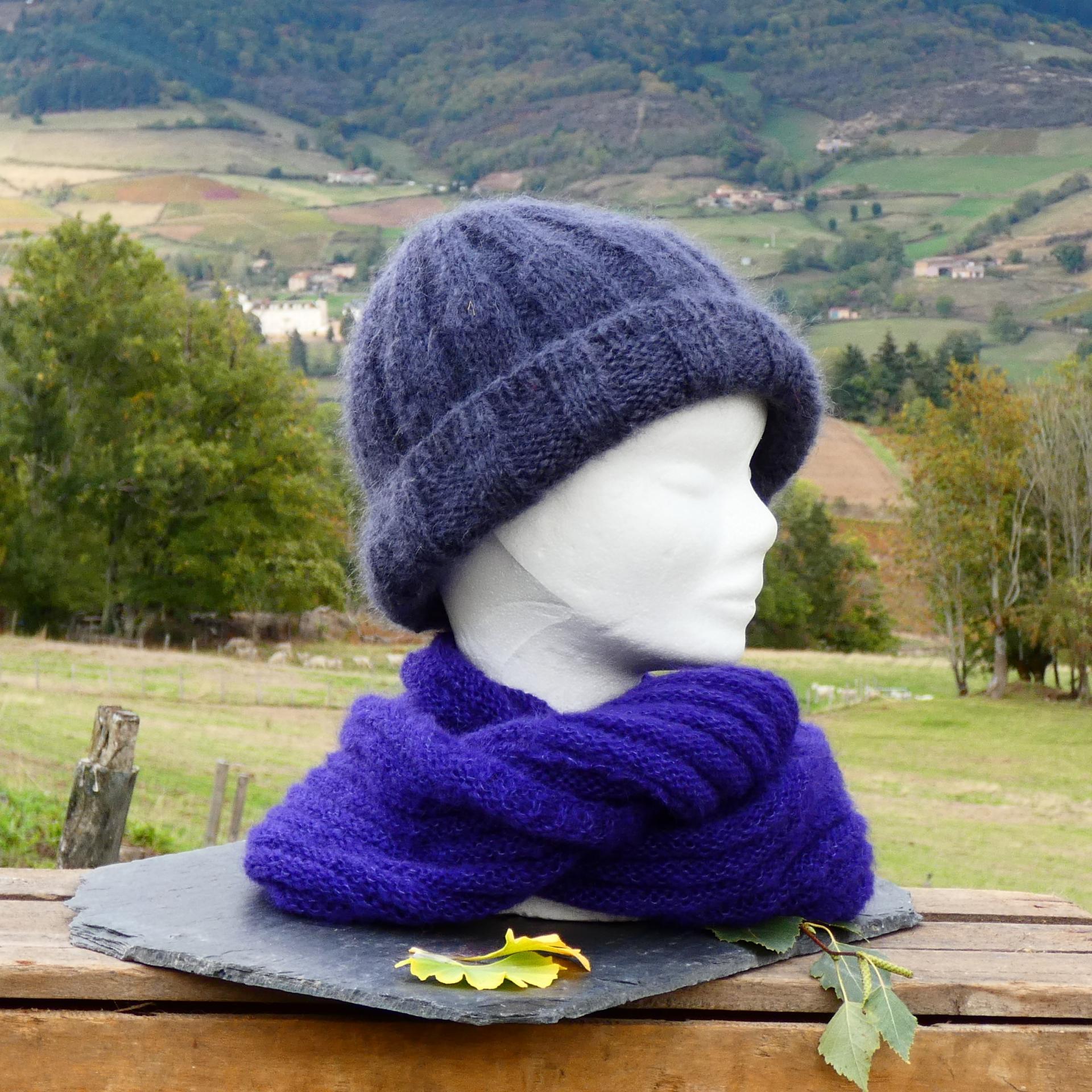 Snood Mohair nocturne
