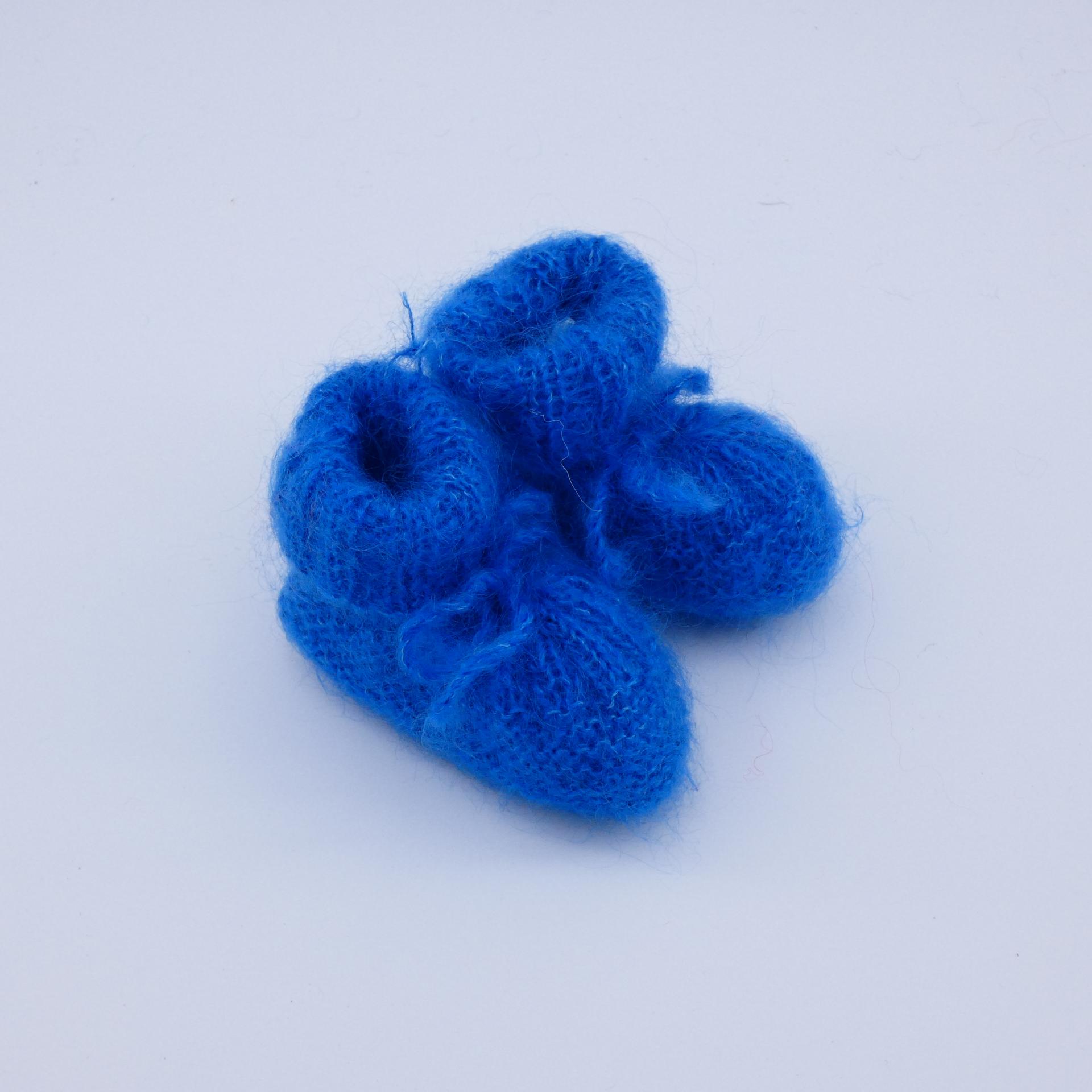 Chaussons en laine Mohair pour bébé