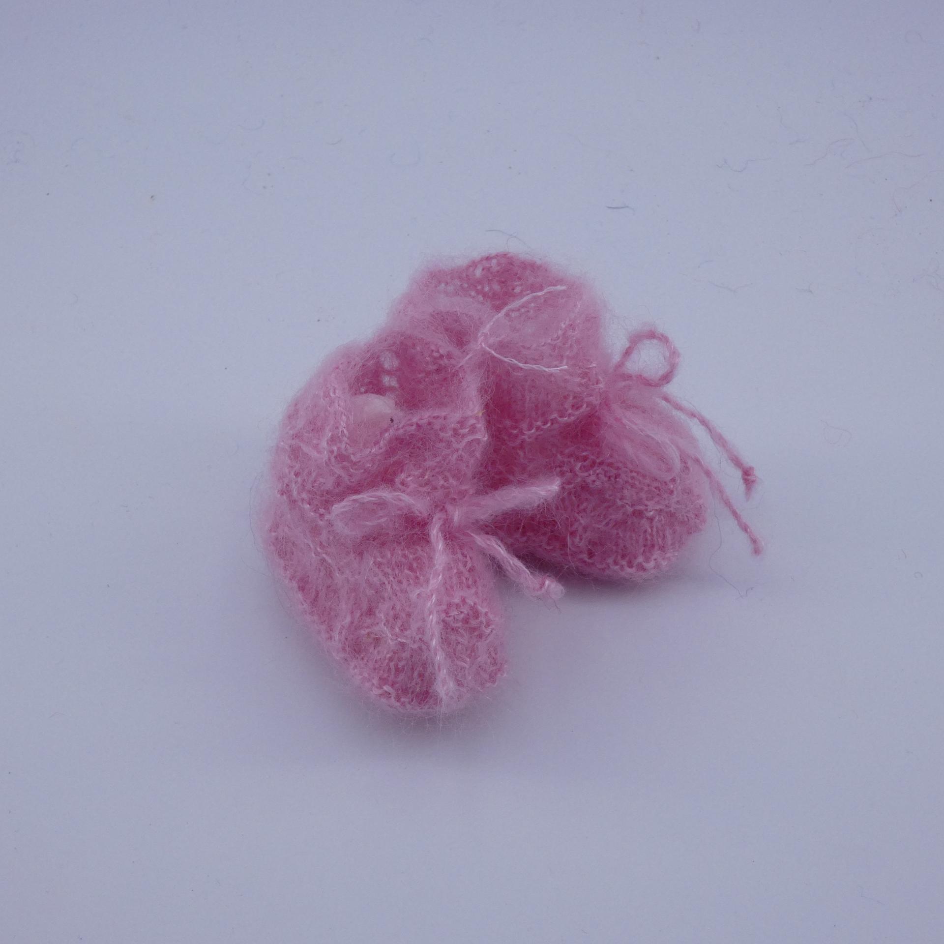 Chaussons en laine Mohair pour bébé