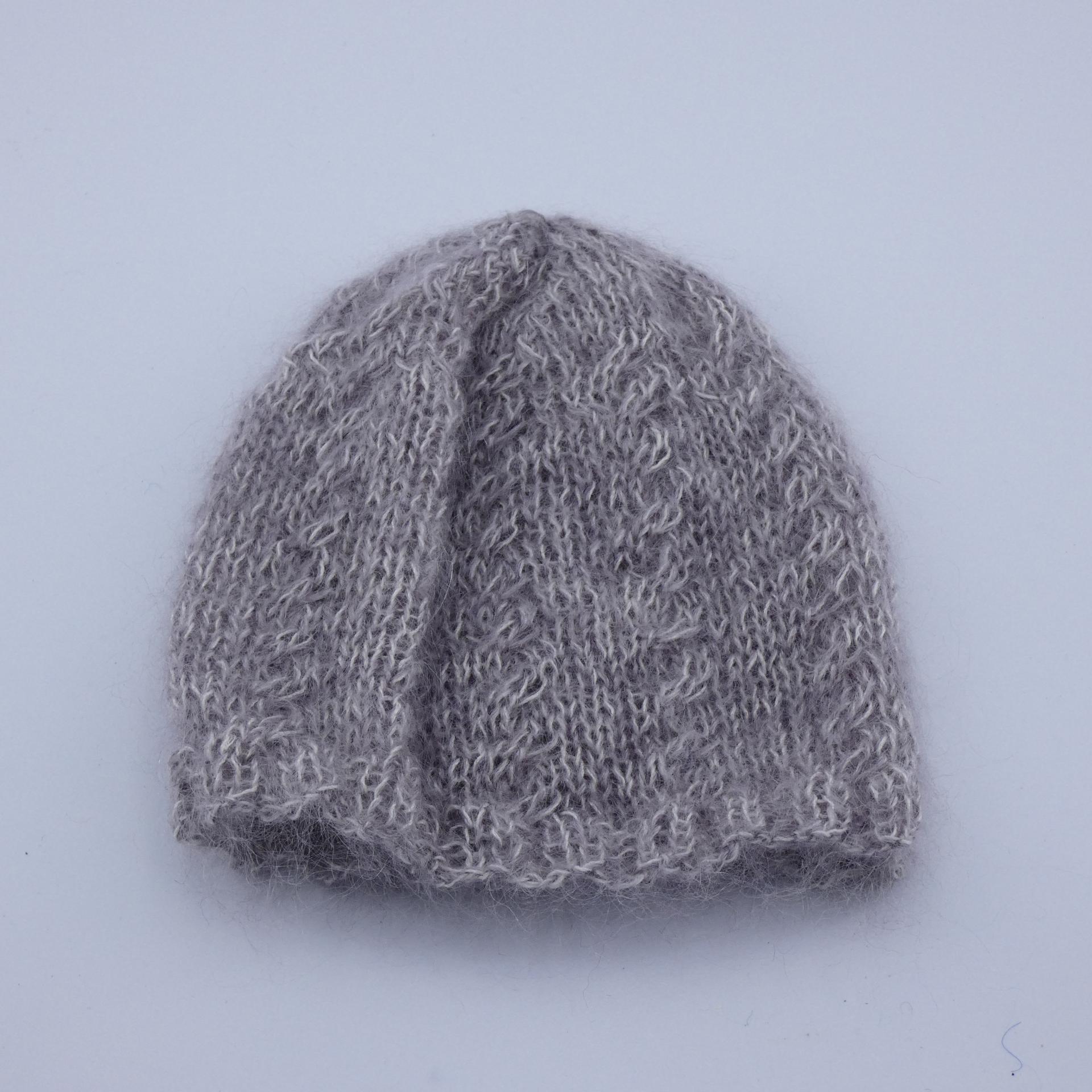 Bonnet en laine Mohair pour bébé
