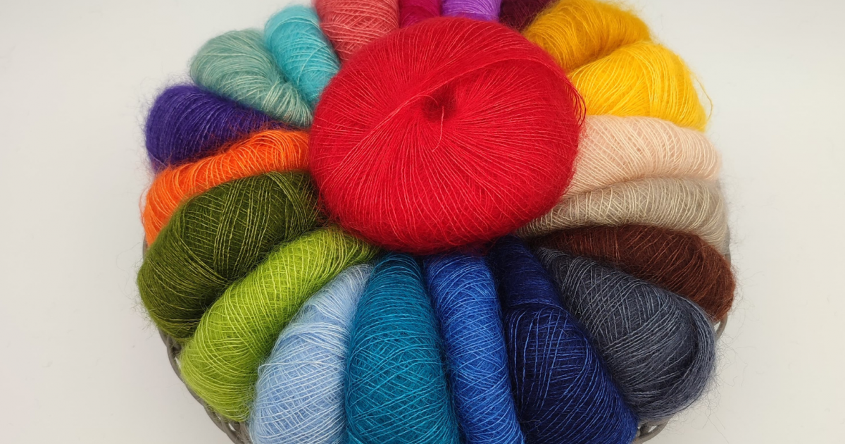 10 Pelotes De Laine Et Soie Tweedée - Fabriqué En France - Couleur Crème - Aiguille 3.5 - Neuf