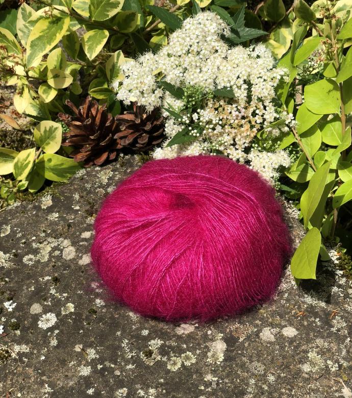 Pelote Mohair et Soie Élégance