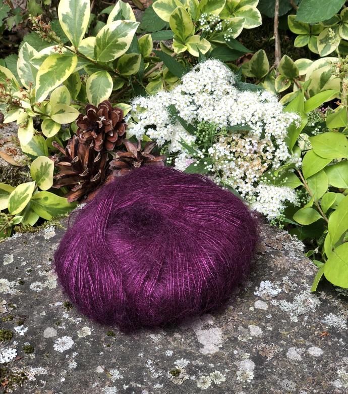 Pelote Mohair et Soie Élégance