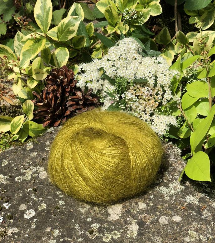 Pelote Mohair et Soie Élégance