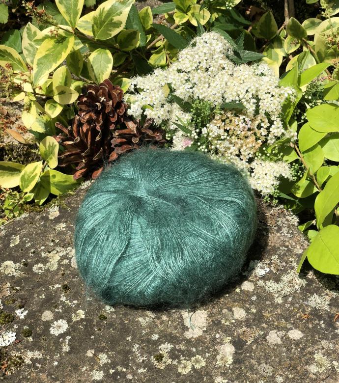 Pelote Mohair et Soie Élégance