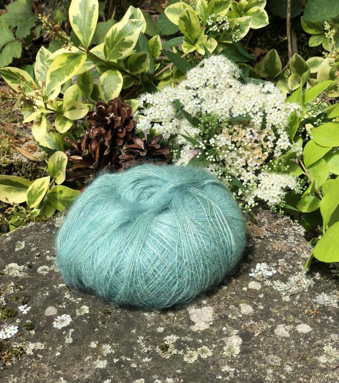 Pelote Mohair et Soie Élégance