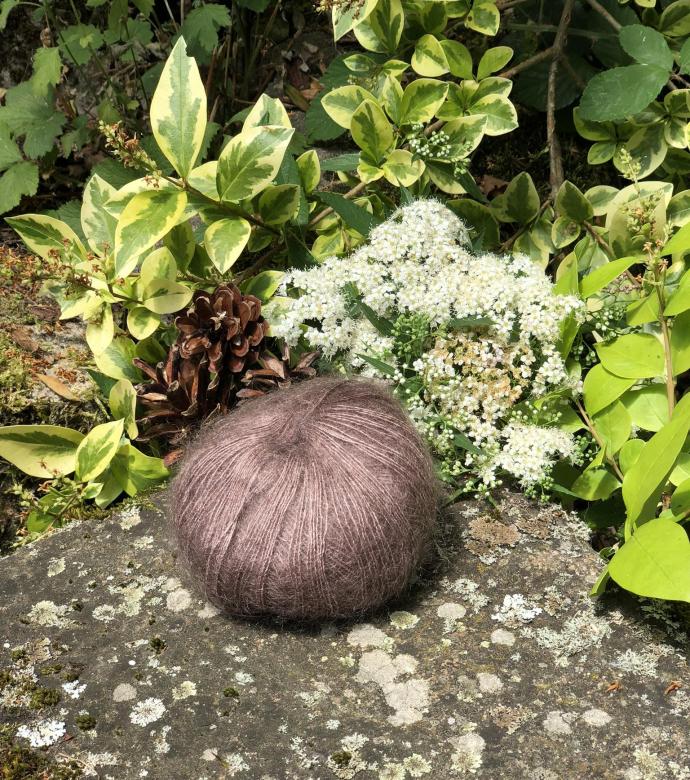 Pelote Mohair et Soie Élégance