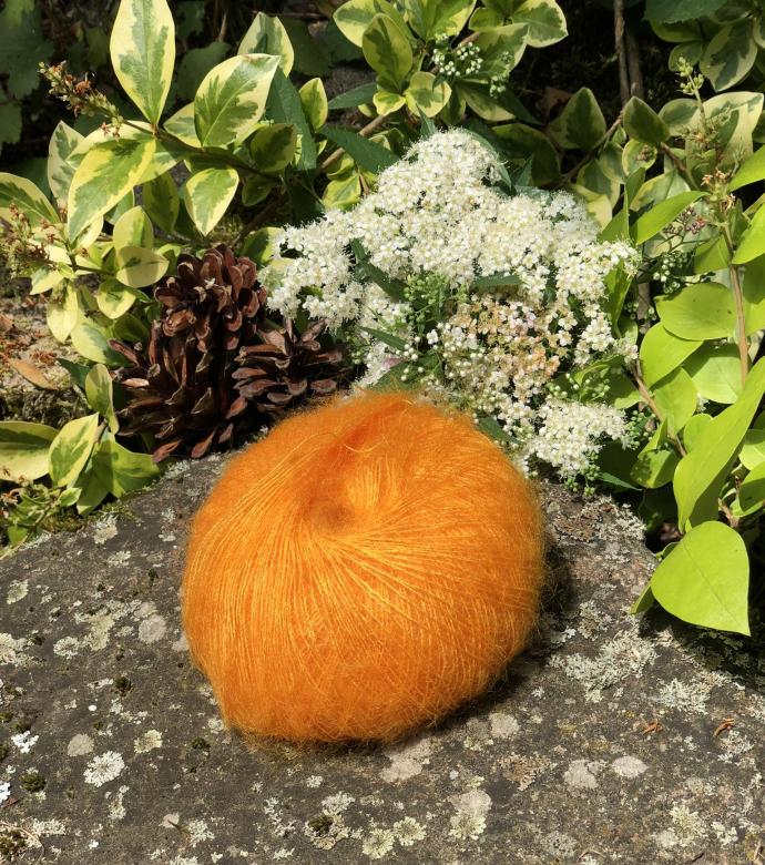 Pelote Mohair et Soie Élégance