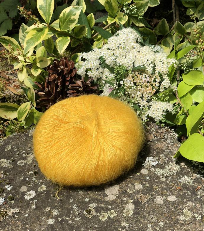 Pelote Mohair et Soie Élégance