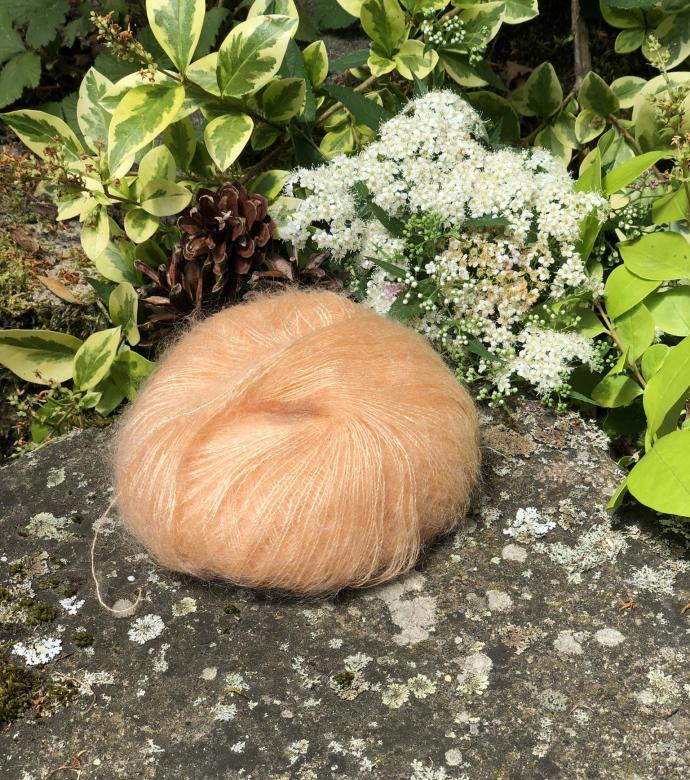 Pelote Mohair et Soie Élégance