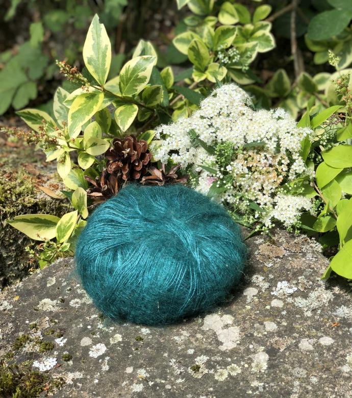 Pelote Mohair et Soie Élégance
