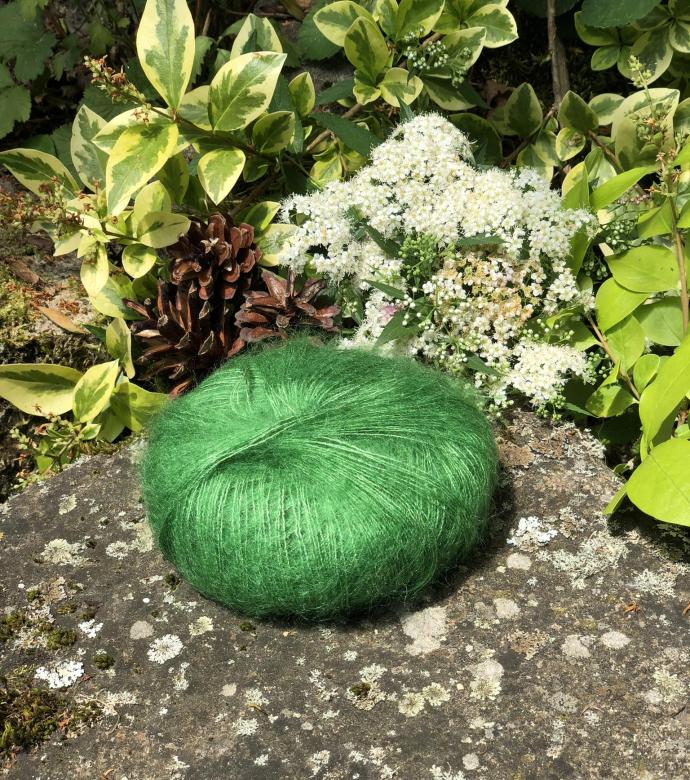 Pelote Mohair et Soie Élégance