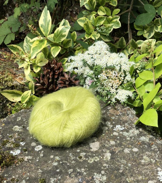 Pelote Mohair et Soie Élégance