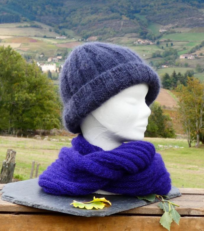 Snood Mohair nocturne