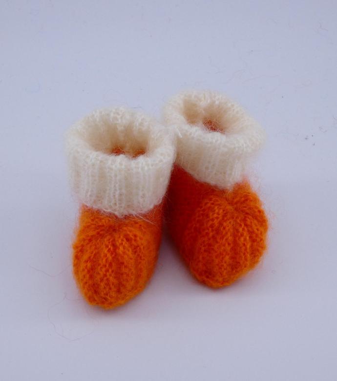 Chaussons en laine Mohair pour bébé