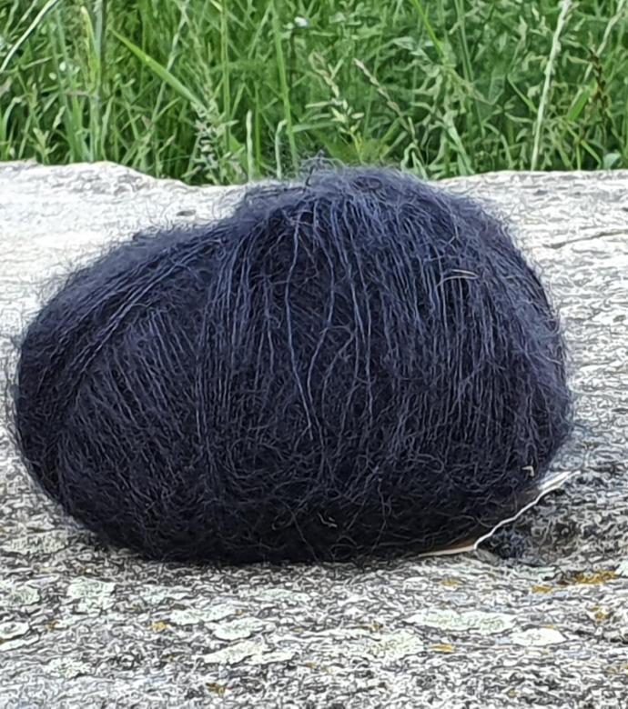Pelote laine Mohair Elégance noir