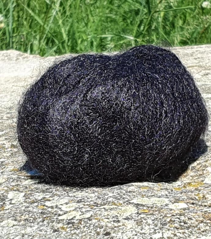 Pelote laine Mohair Primadonna noire