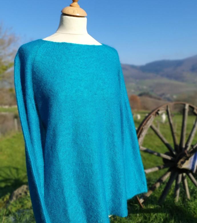 Pull Mohair rond caraïbes