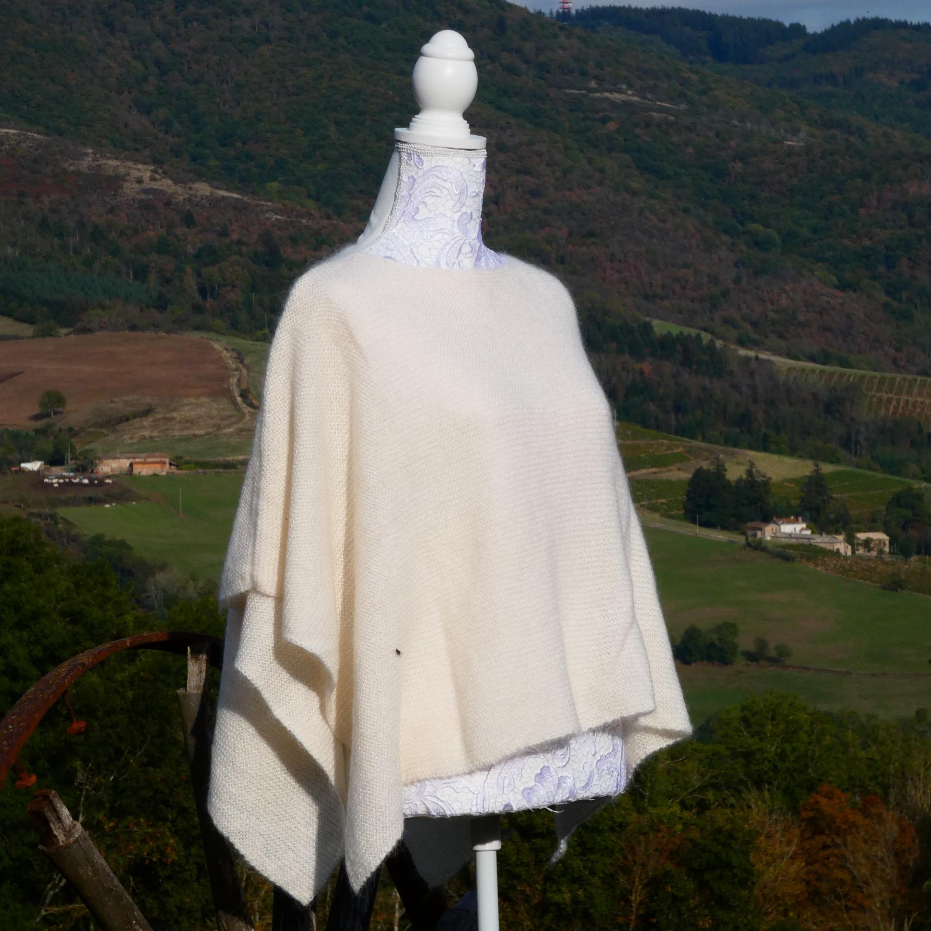 Claudia Mohair écru 2