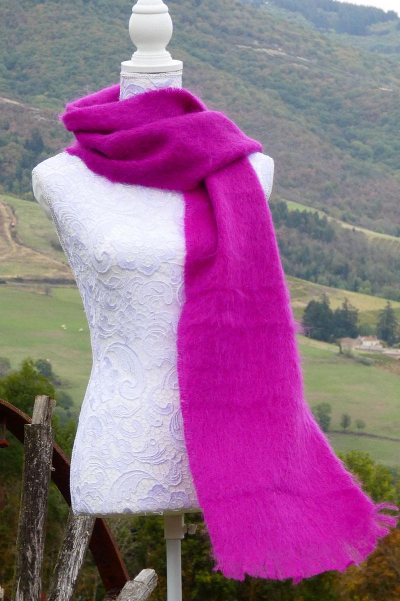 Grande écharpe Mohair digital