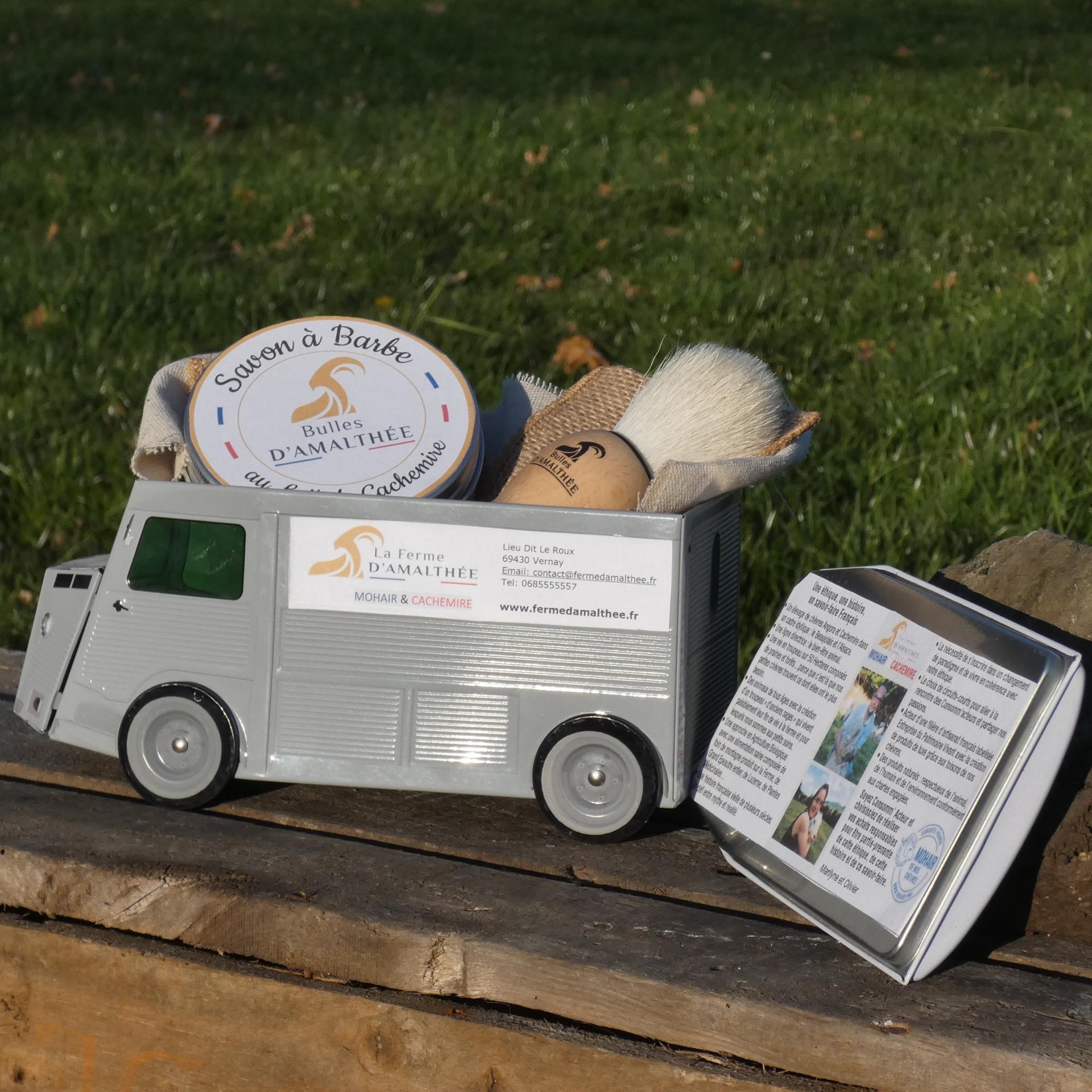 Coffret barbier pur cachemire 2