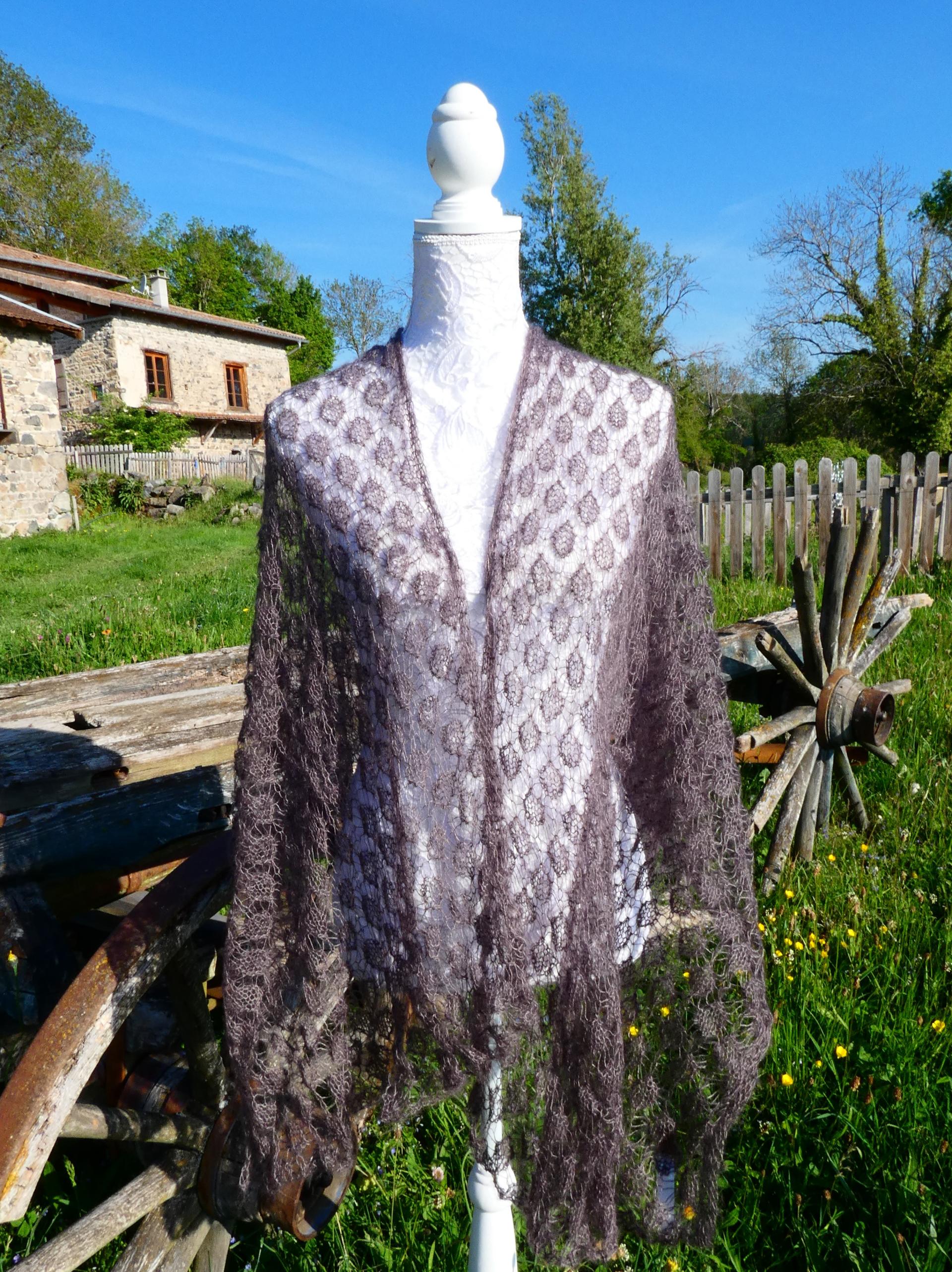Etole tricot Mohair chevêche 