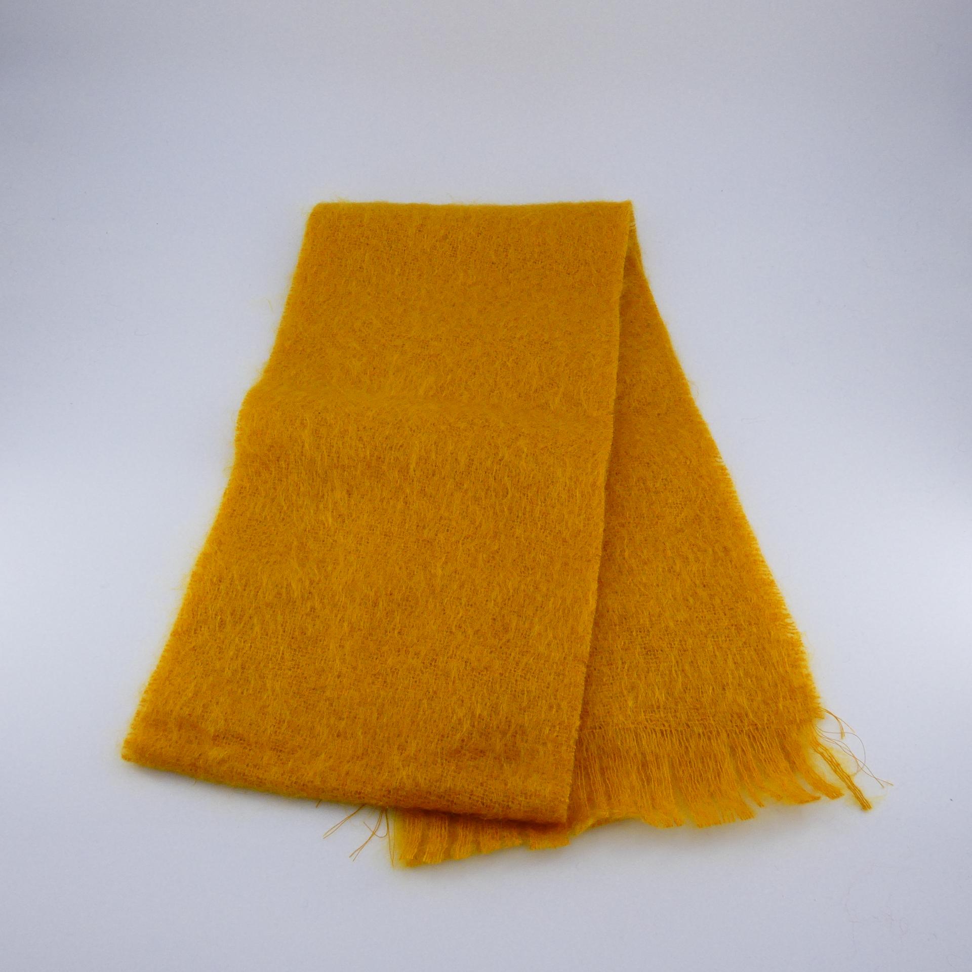 Grande écharpe Mohair mangue 2