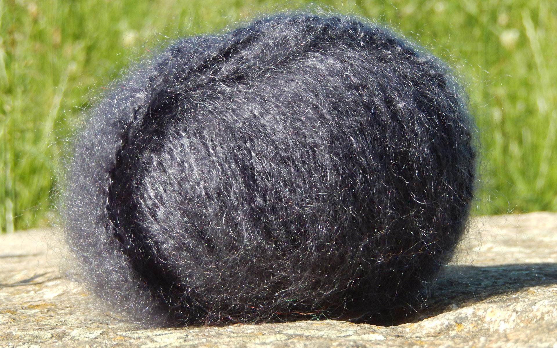 Pelote laine Mohair orage