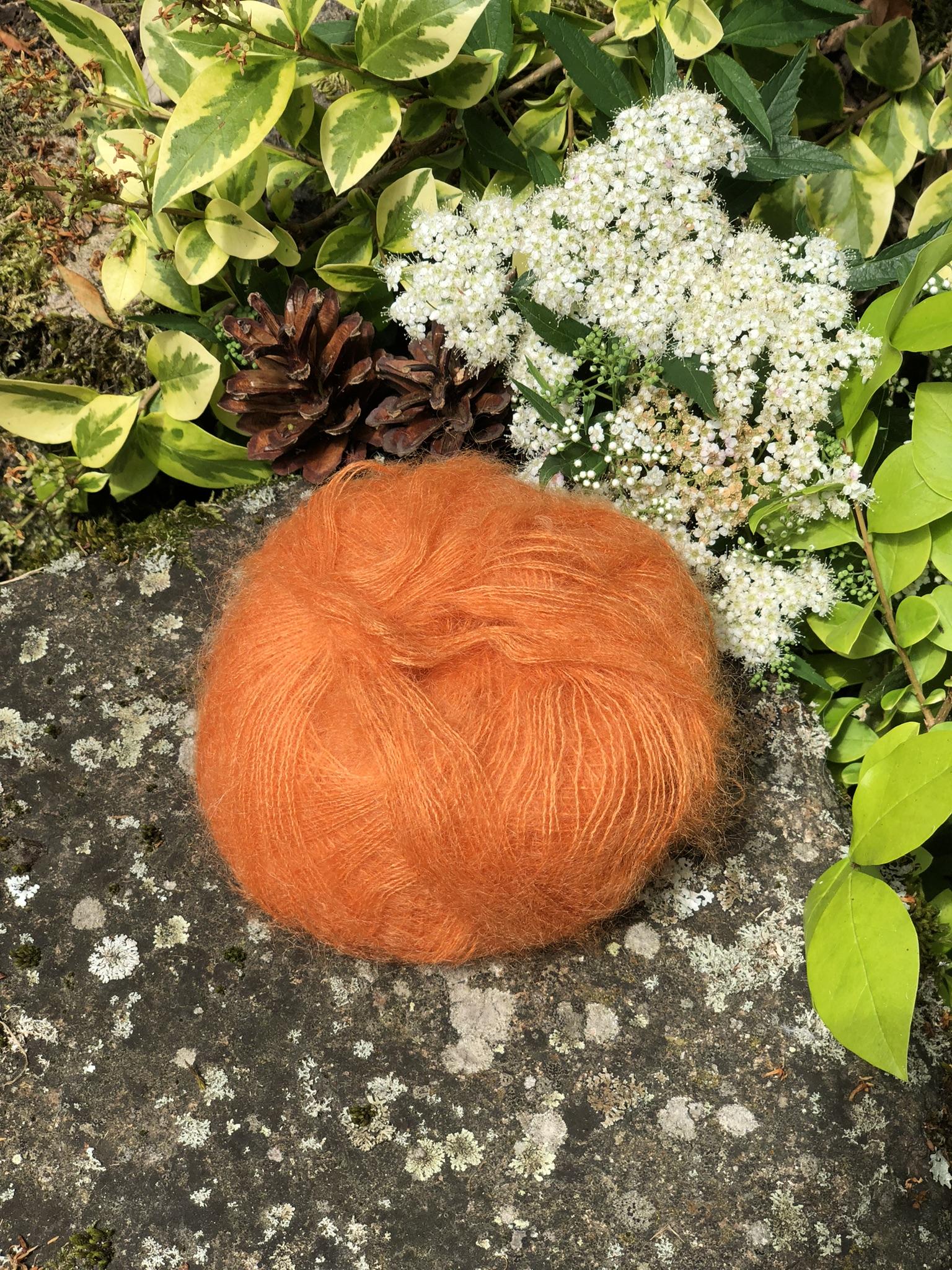 Pelote Mohair et Soie Élégance