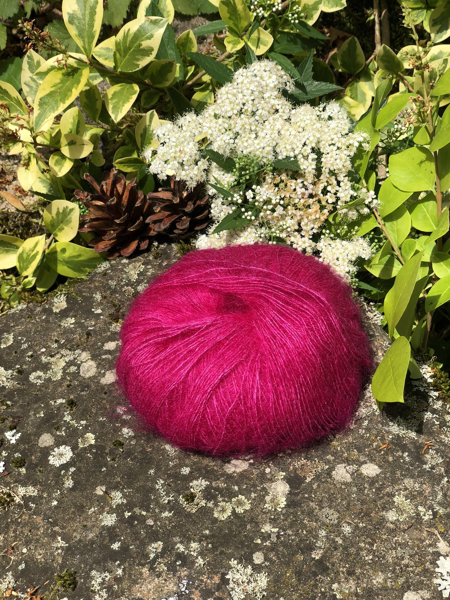 Pelote Mohair et Soie Élégance