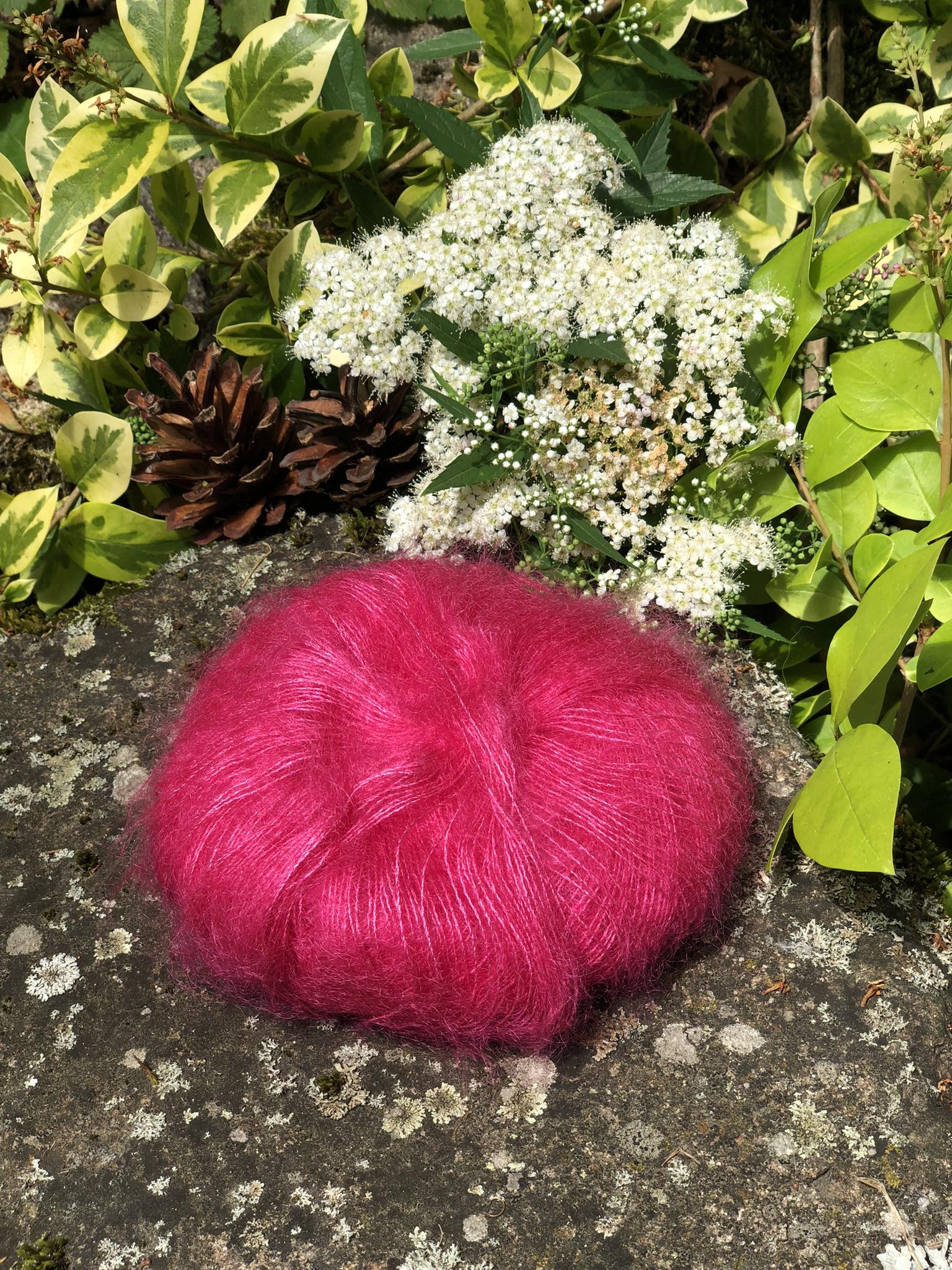 Pelote Mohair et Soie Élégance