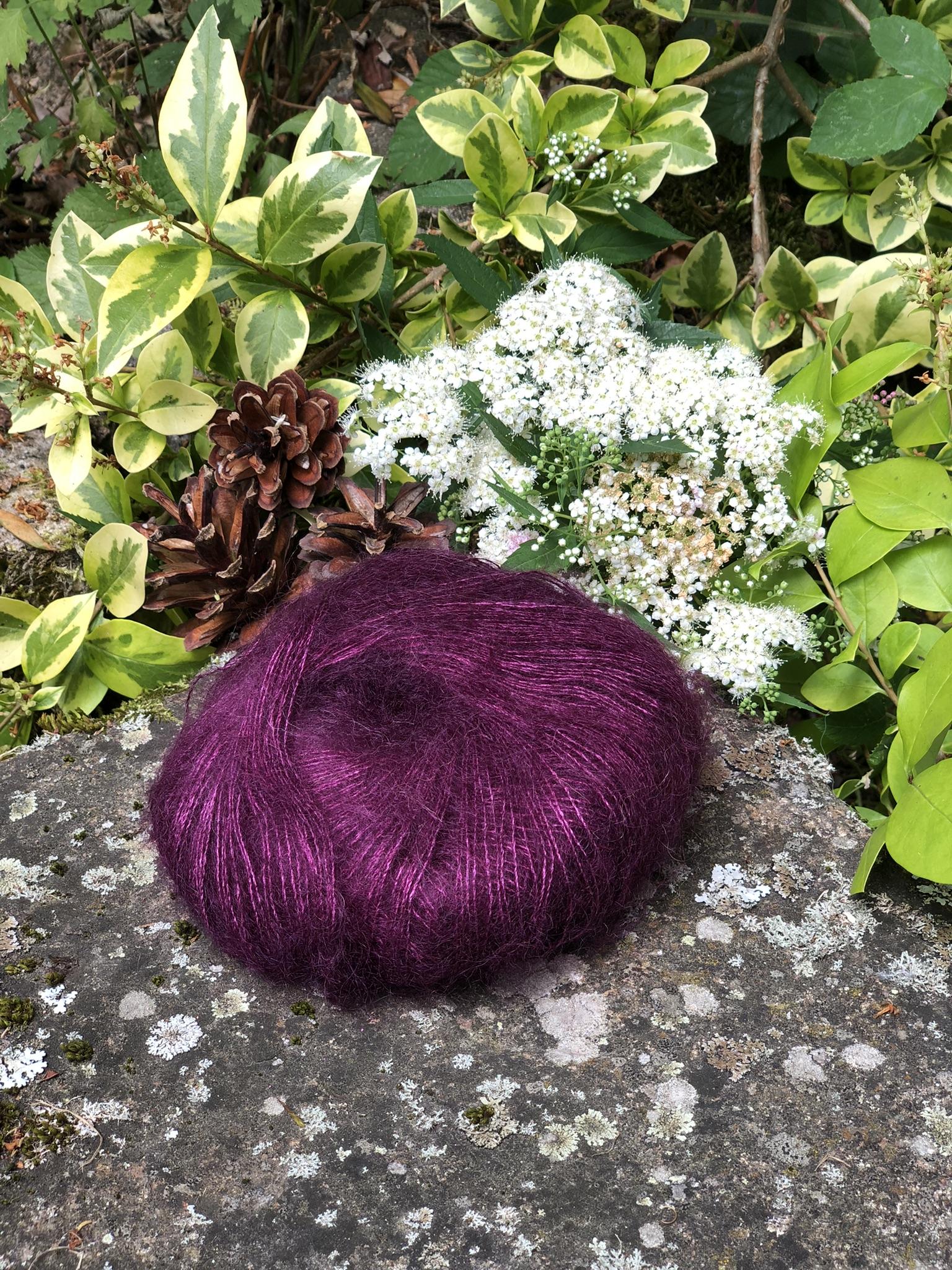 Pelote Mohair et Soie Élégance