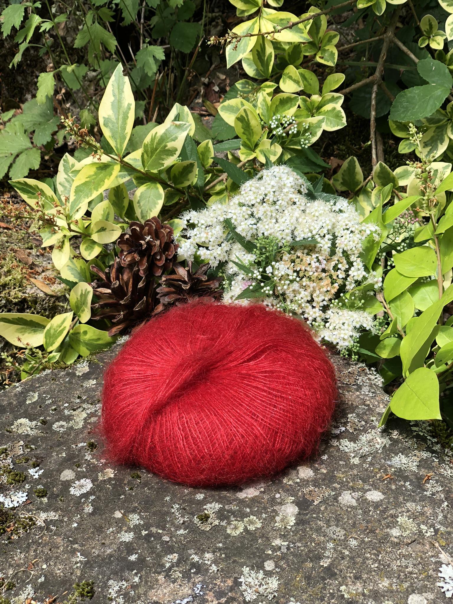 Pelote Mohair et Soie Élégance