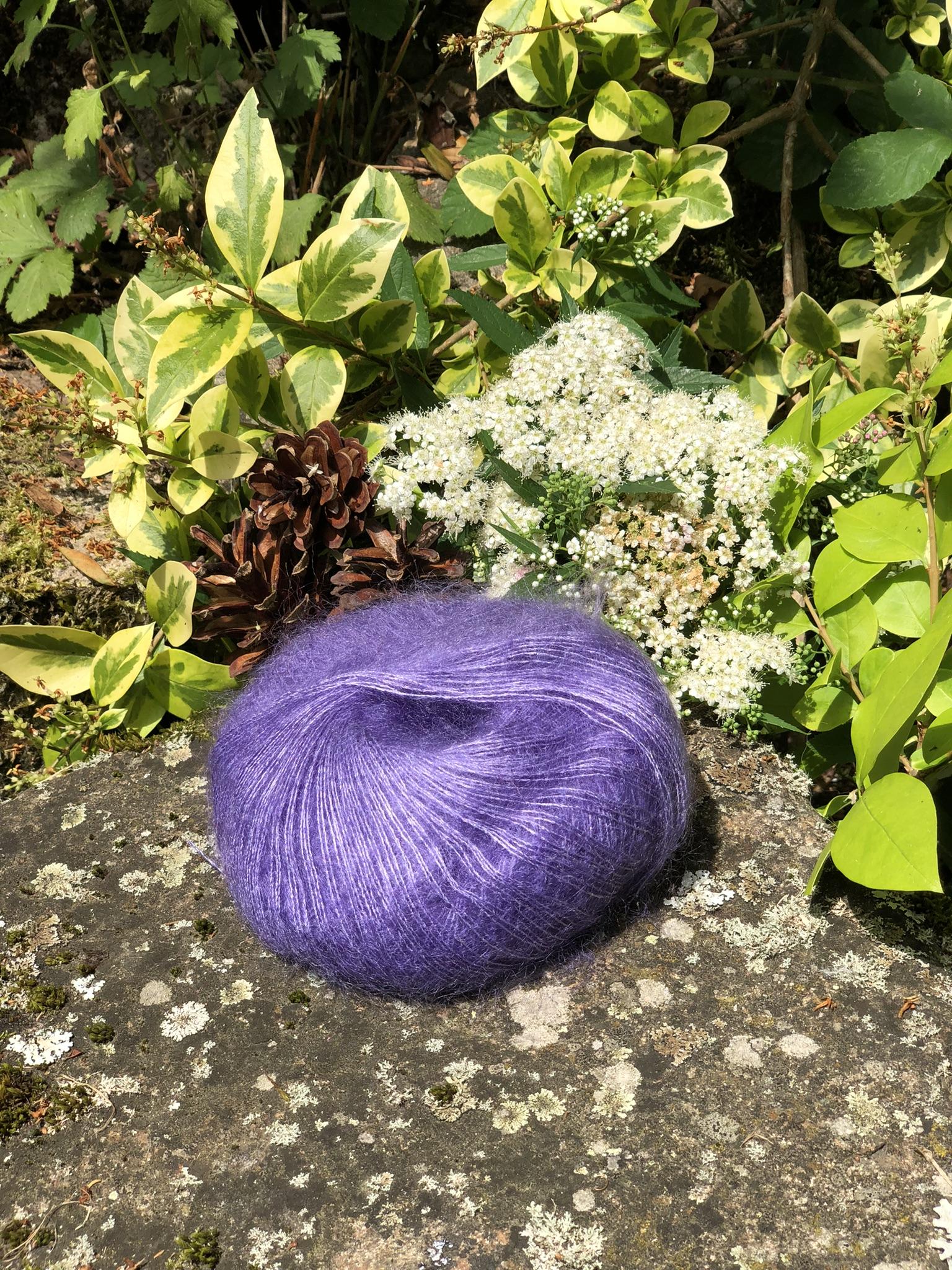 Pelote Mohair et Soie Élégance