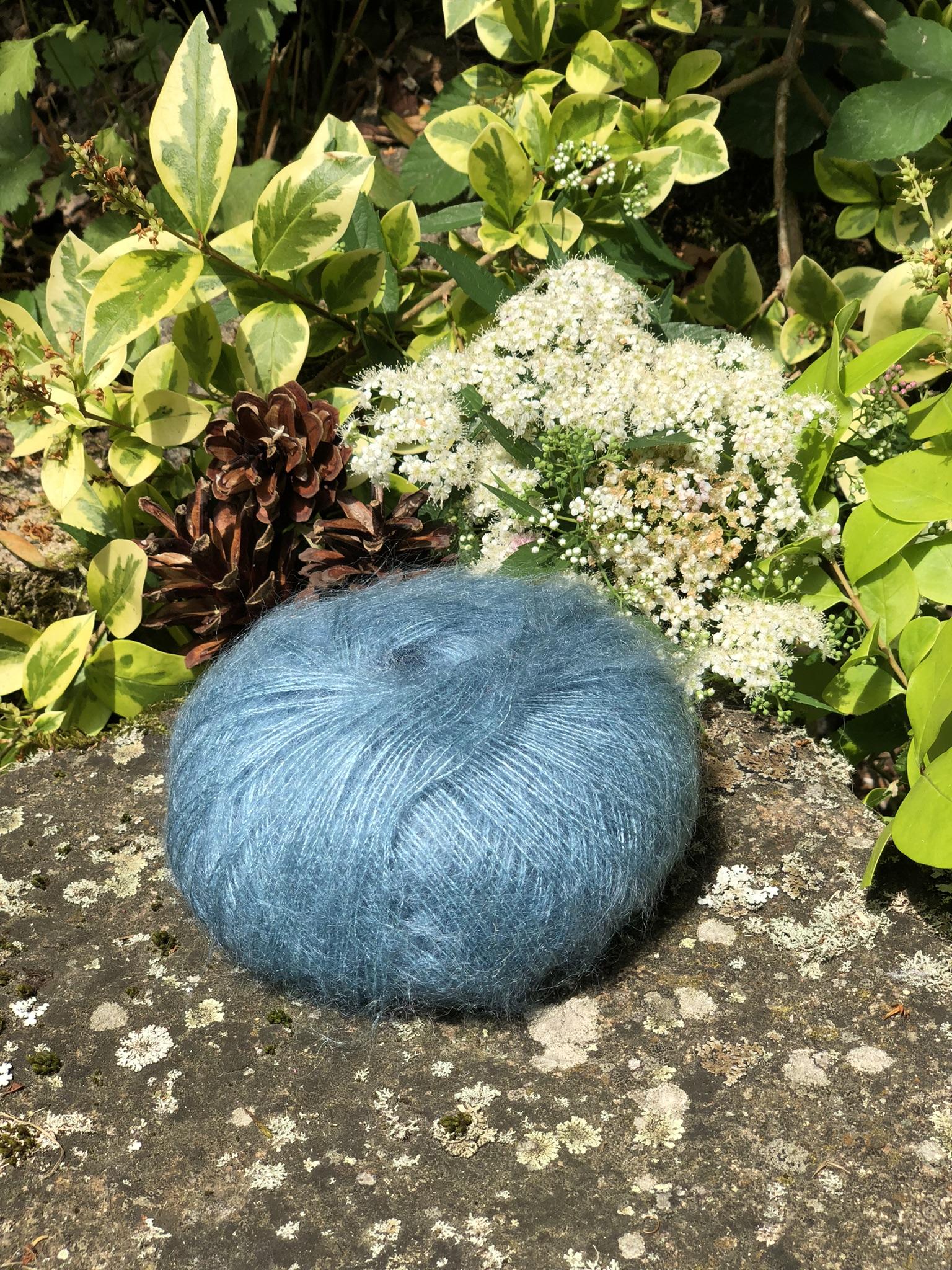 Pelote Mohair et Soie Élégance