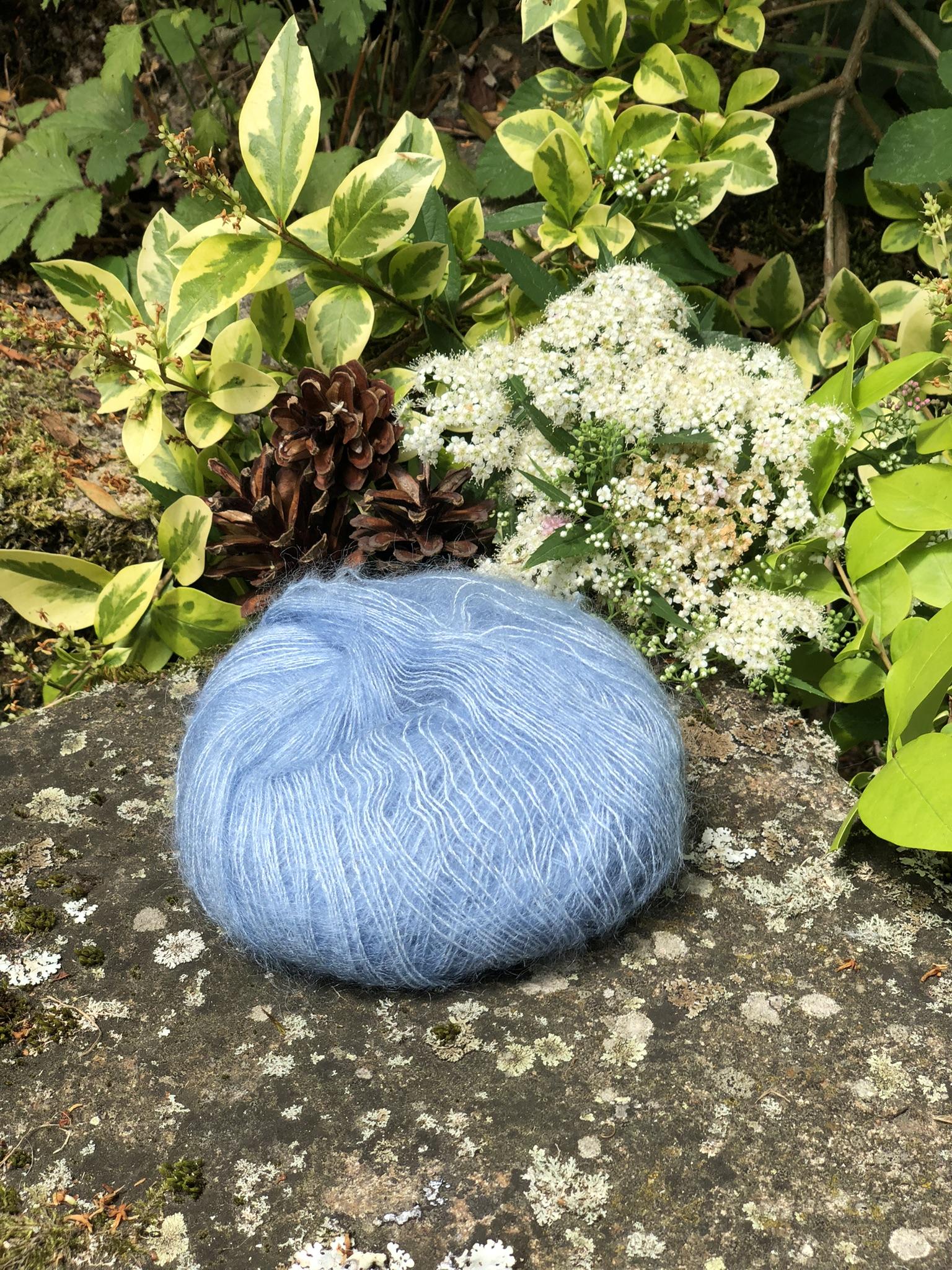 Pelote Mohair et Soie Élégance