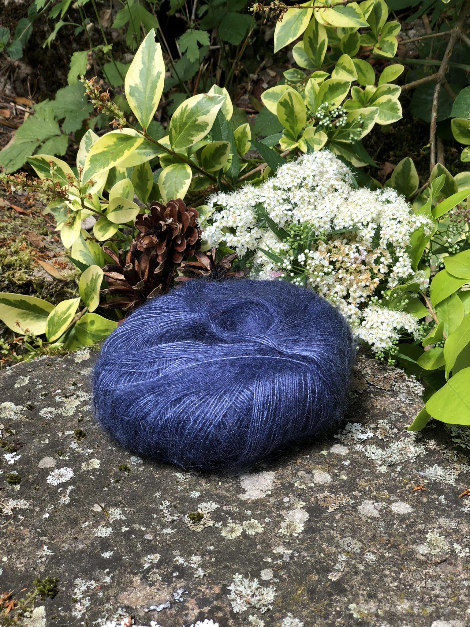 Pelote Mohair et Soie Élégance