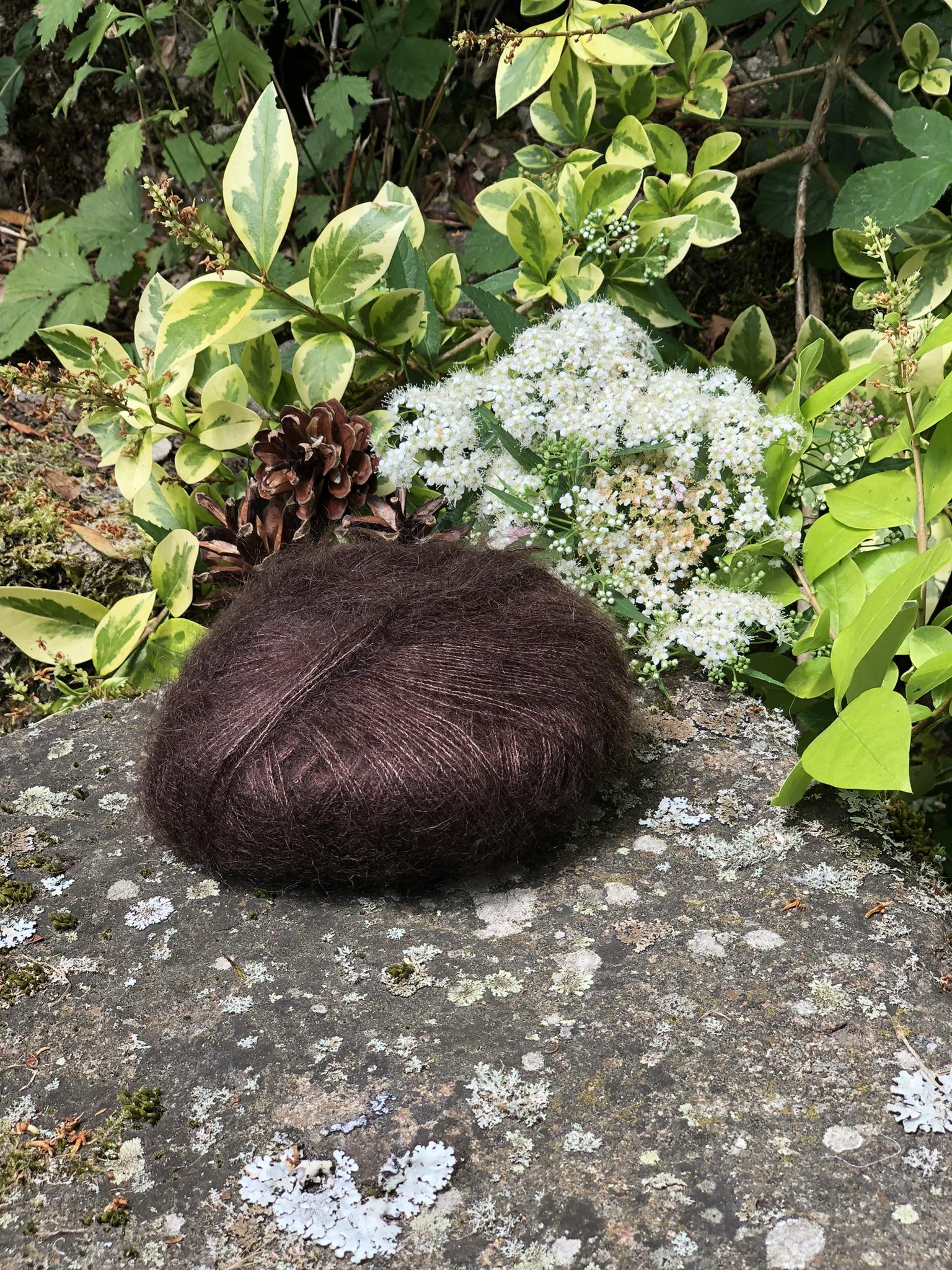 Pelote Mohair et Soie Élégance