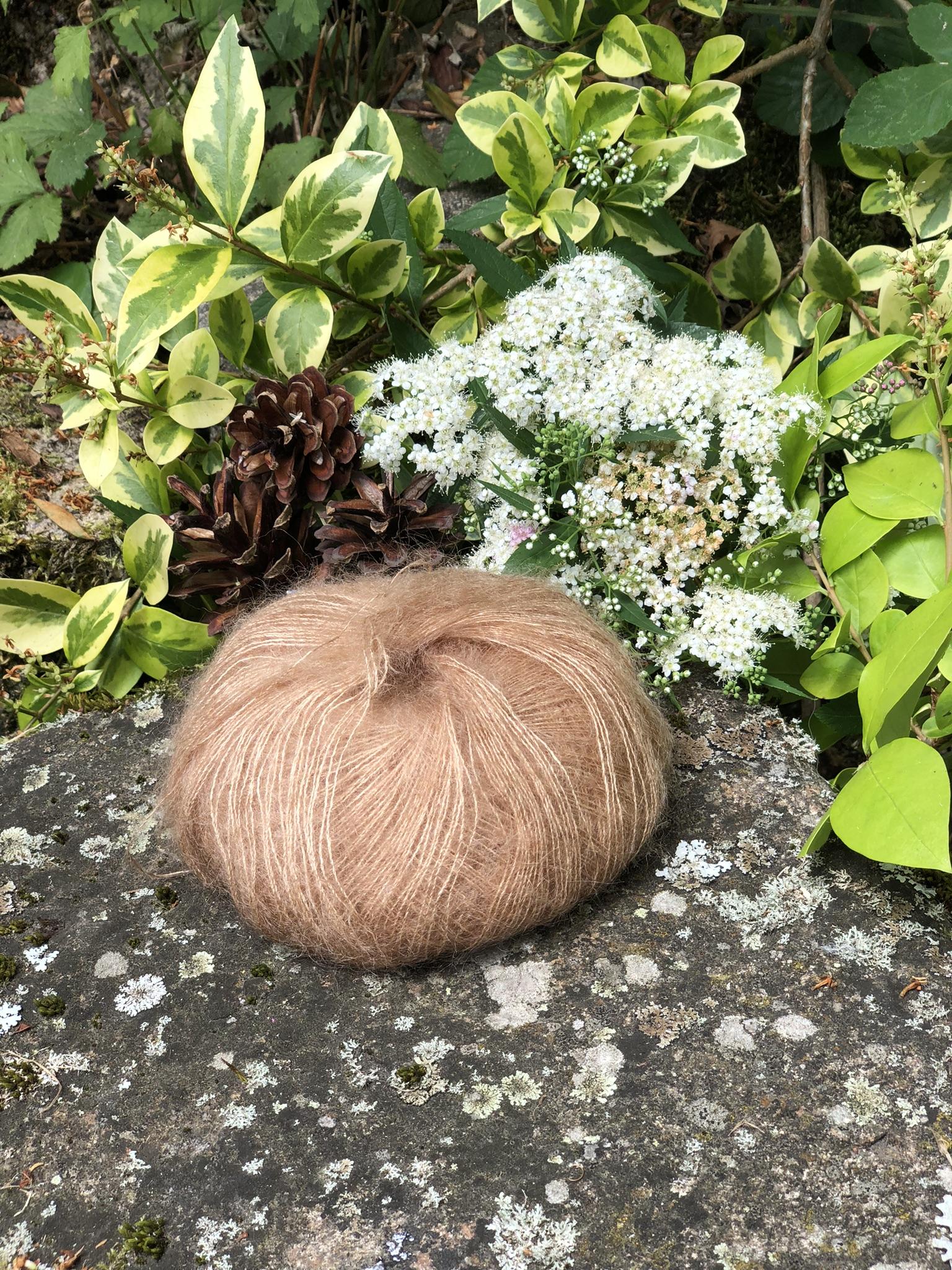 Pelote Mohair et Soie Élégance