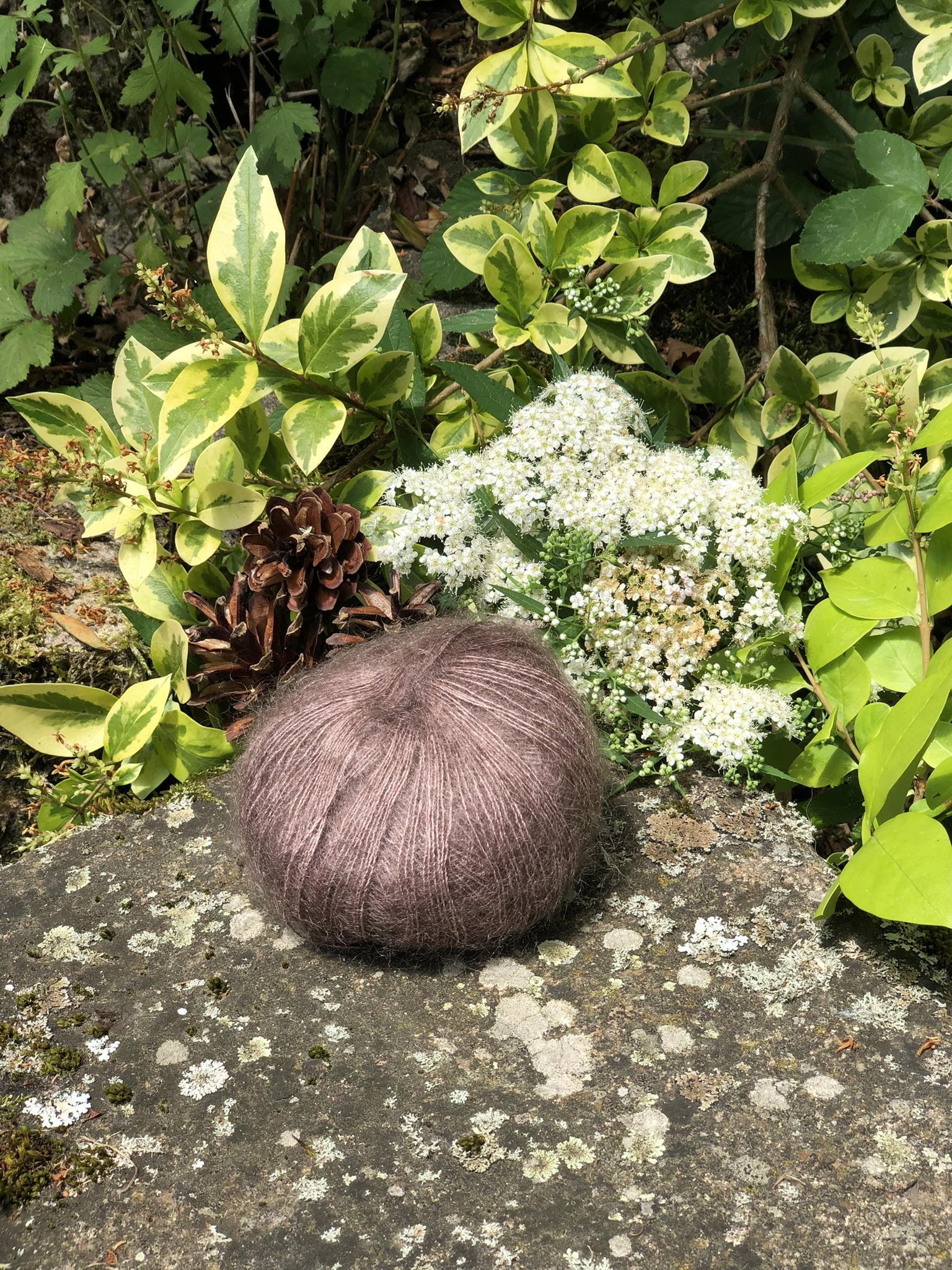 Pelote Mohair et Soie Élégance