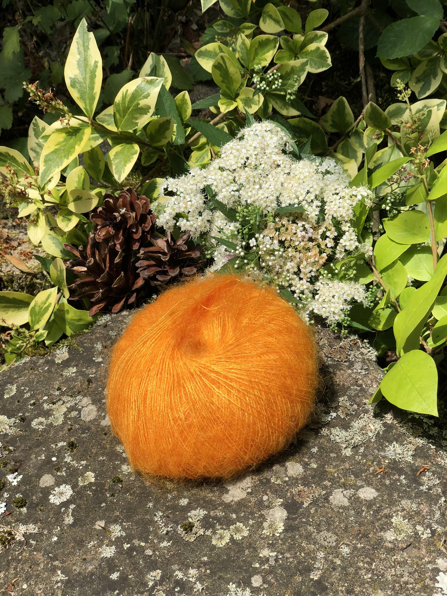 Pelote Mohair et Soie Élégance