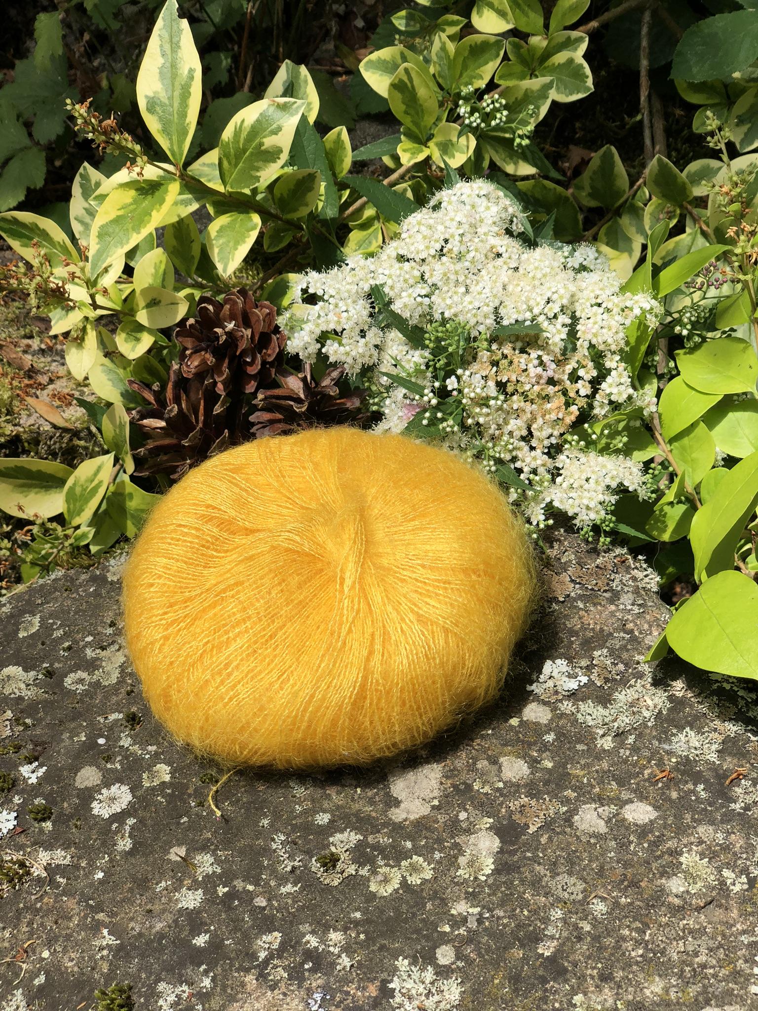 Pelote Mohair et Soie Élégance