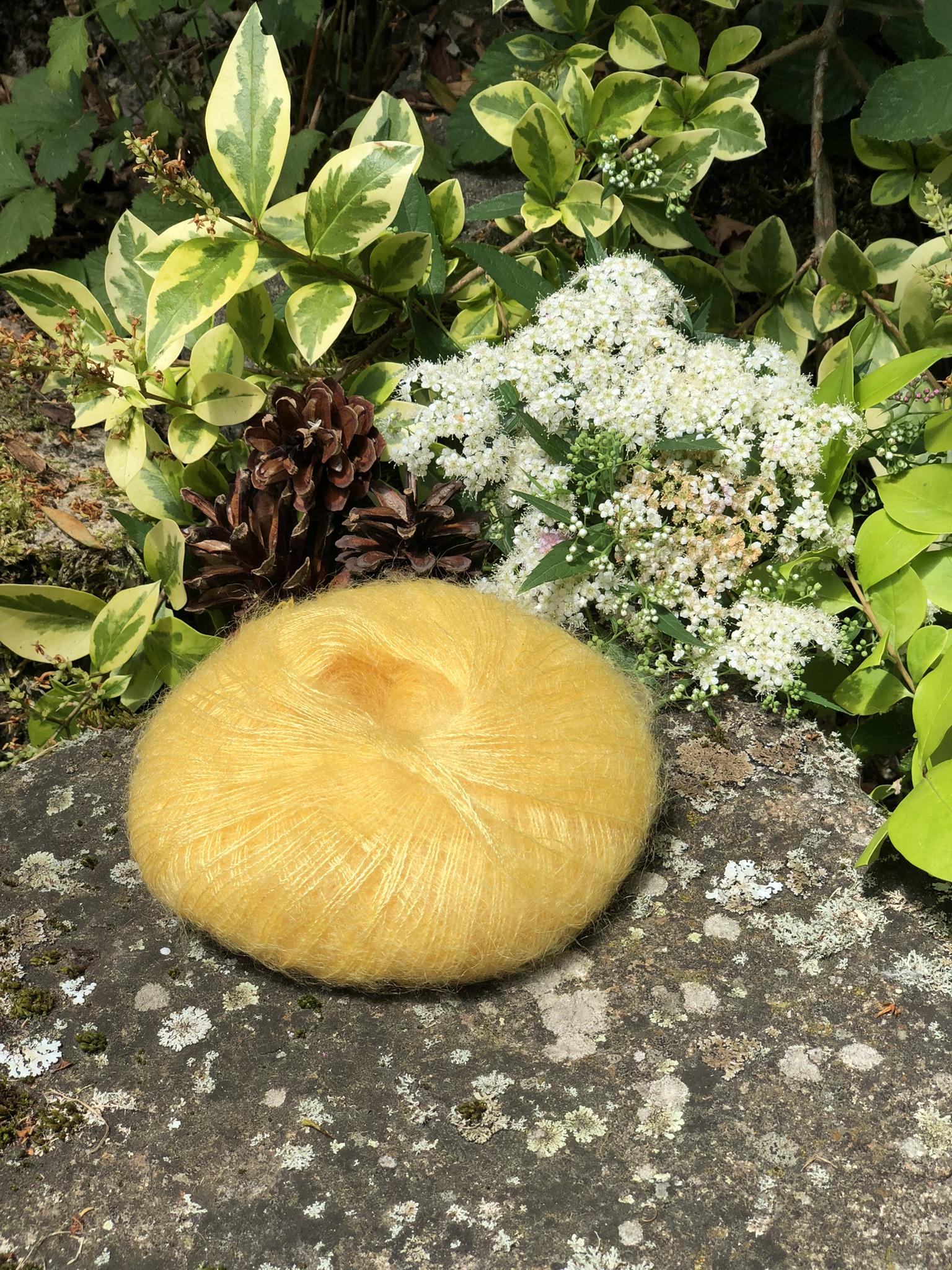 Pelote Mohair et Soie Élégance