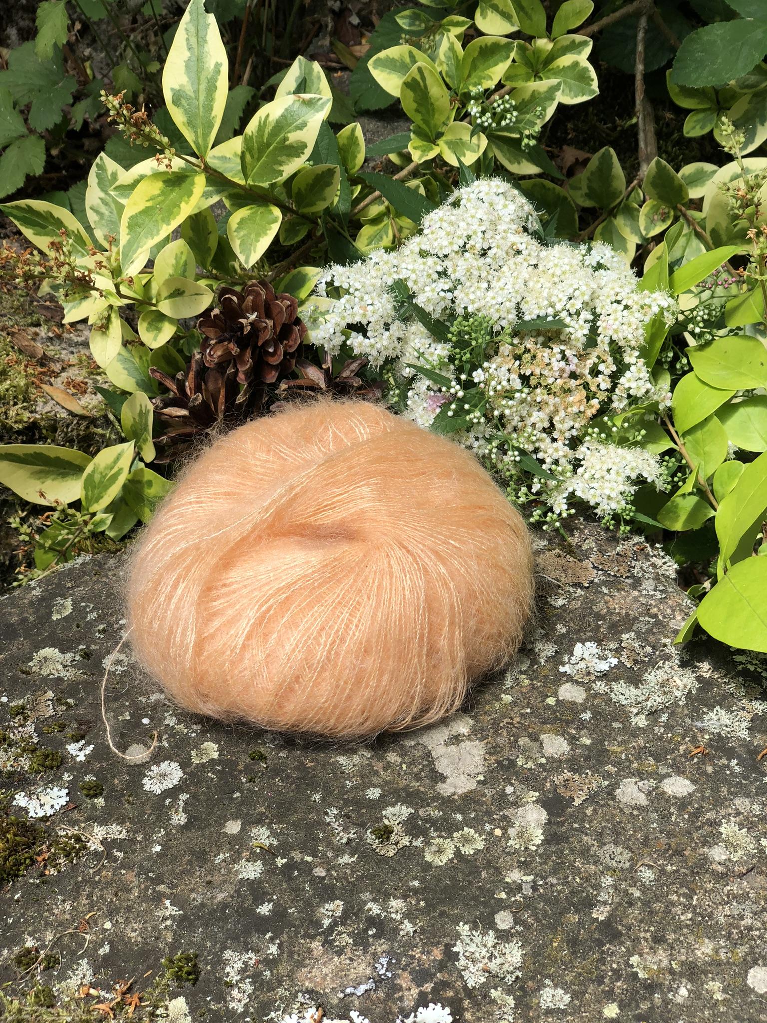 Pelote Mohair et Soie Élégance